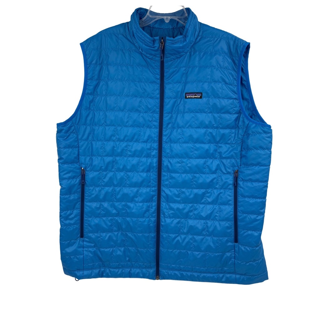 Patagonia Nano‎ Puff Vest Mens XXL Blue Style 84242